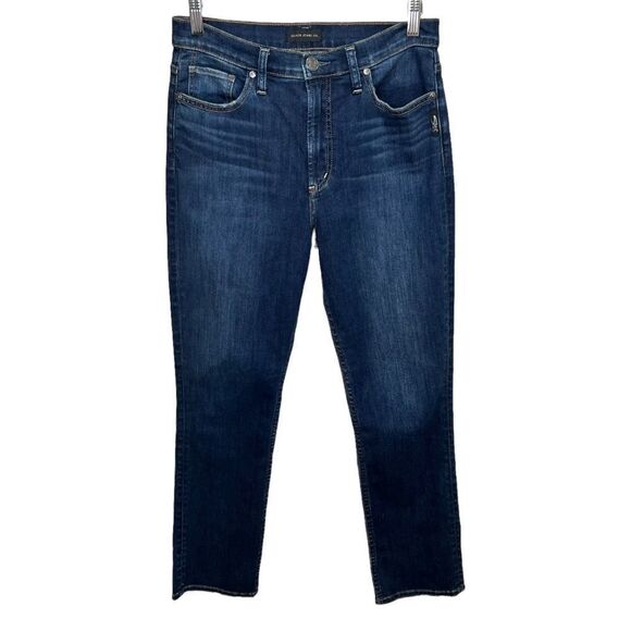 Silver Jeans Callie Straight Leg Jeans Size 29 - Picture 4 of 10